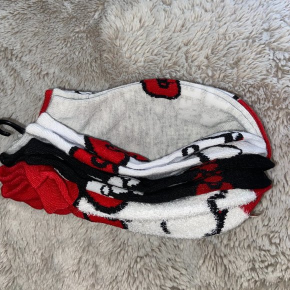 Hello Kitty No Show Socks - 5 Pack - NWT - Picture 5 of 6